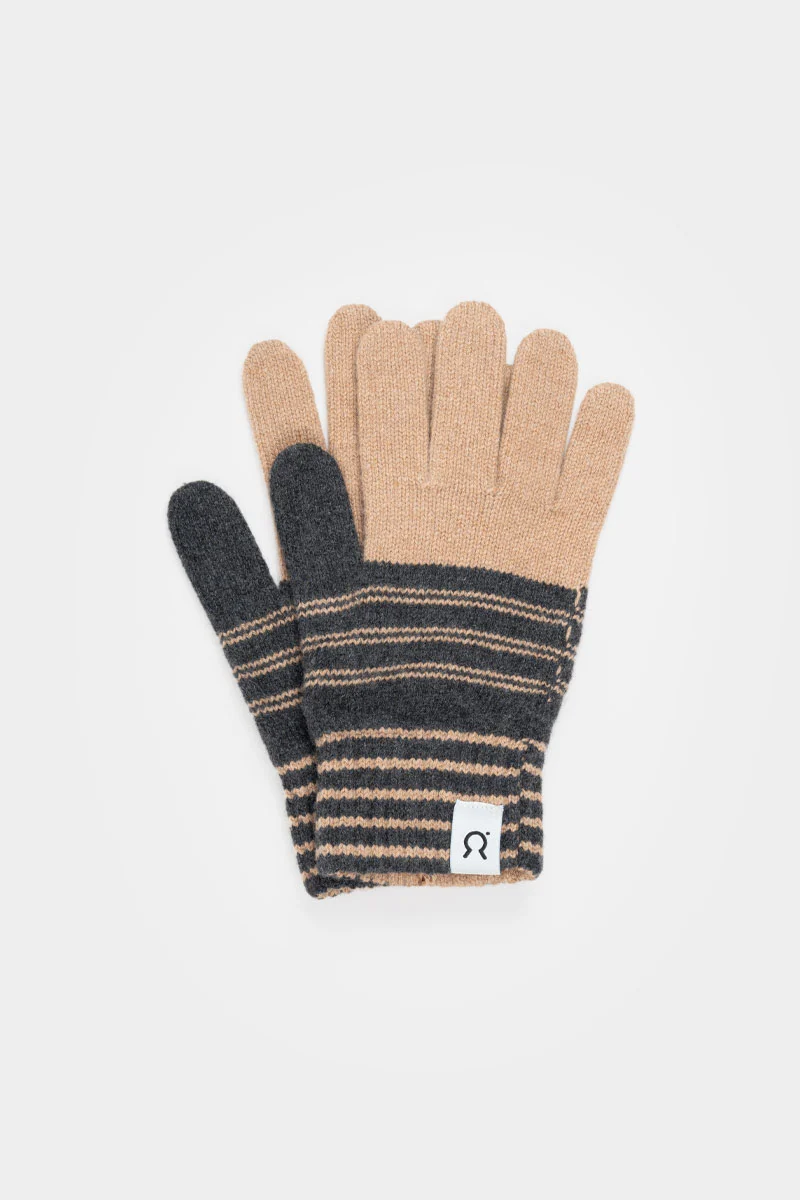 Guanti Uomo Cashmere Rigenerato Zero Waste Duo