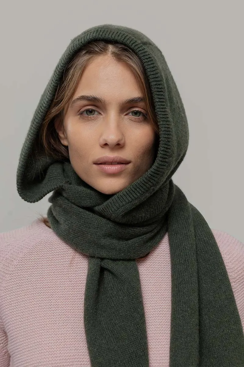 Sciarpa-cappuccio Cashmere Ilenia