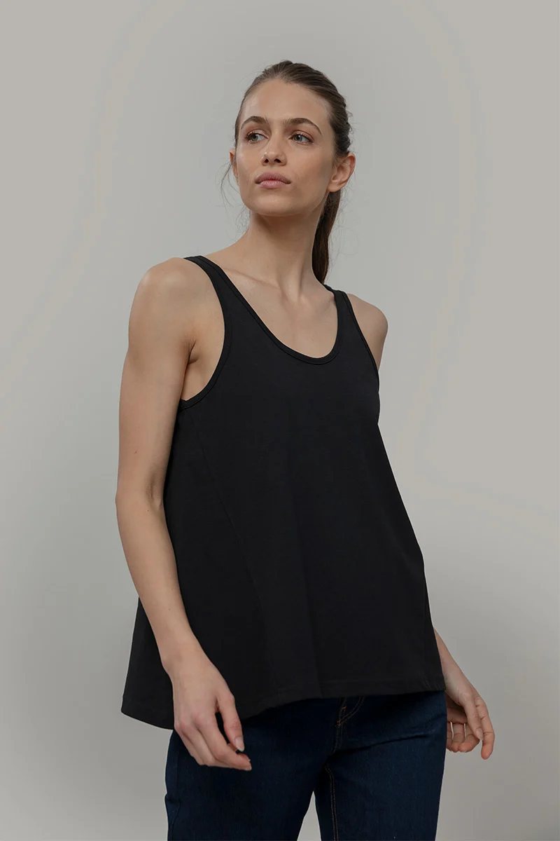 Canotta Donna Cotone Rigenerato Amina