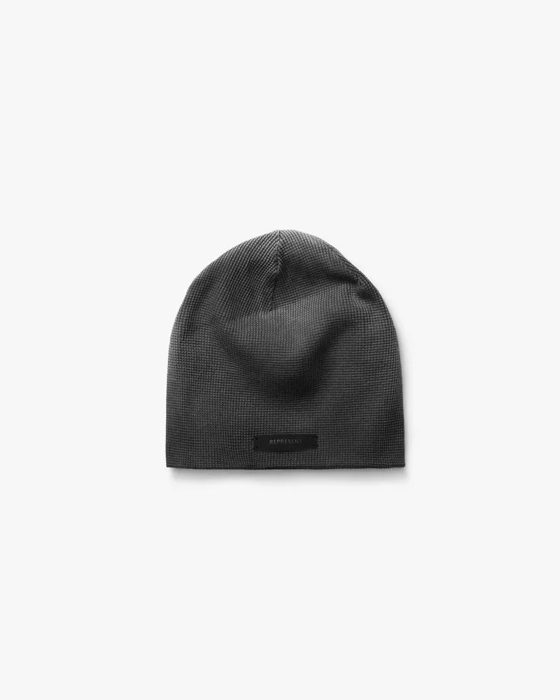 Waffle Beanie - Vintage Black