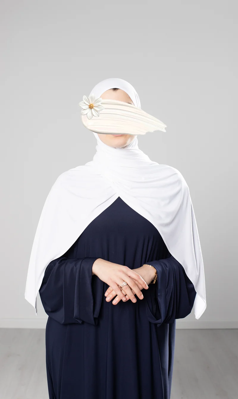 Premium Modal Cotton Scarf - Off White