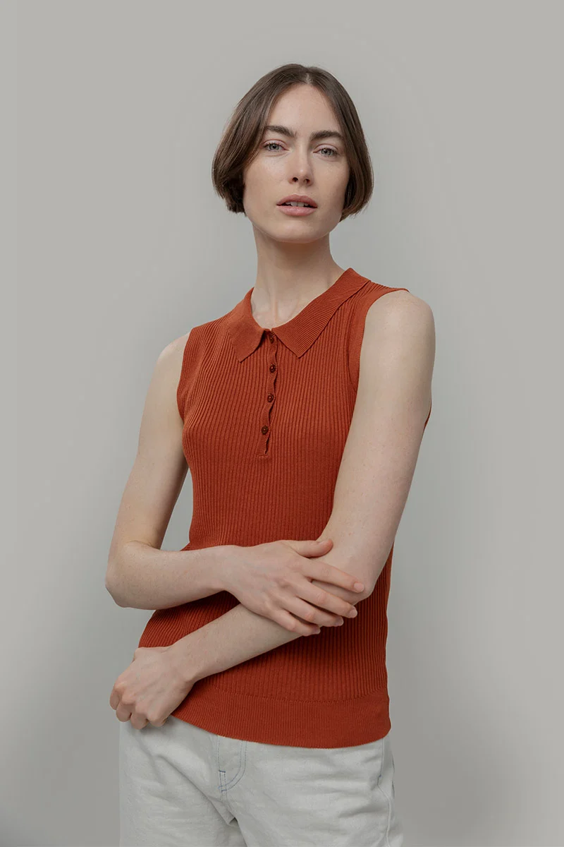 Polo Viscosa Blanca