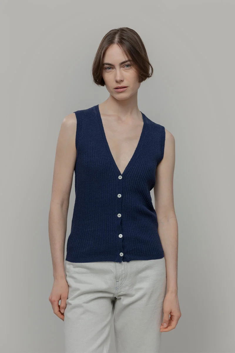 Gilet Seta Lilia