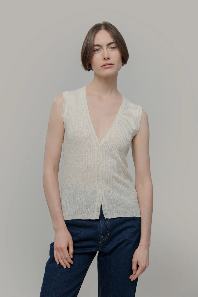 Gilet Seta Lilia