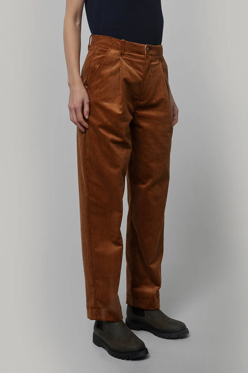 Pantaloni Velluto Cotone Astrid