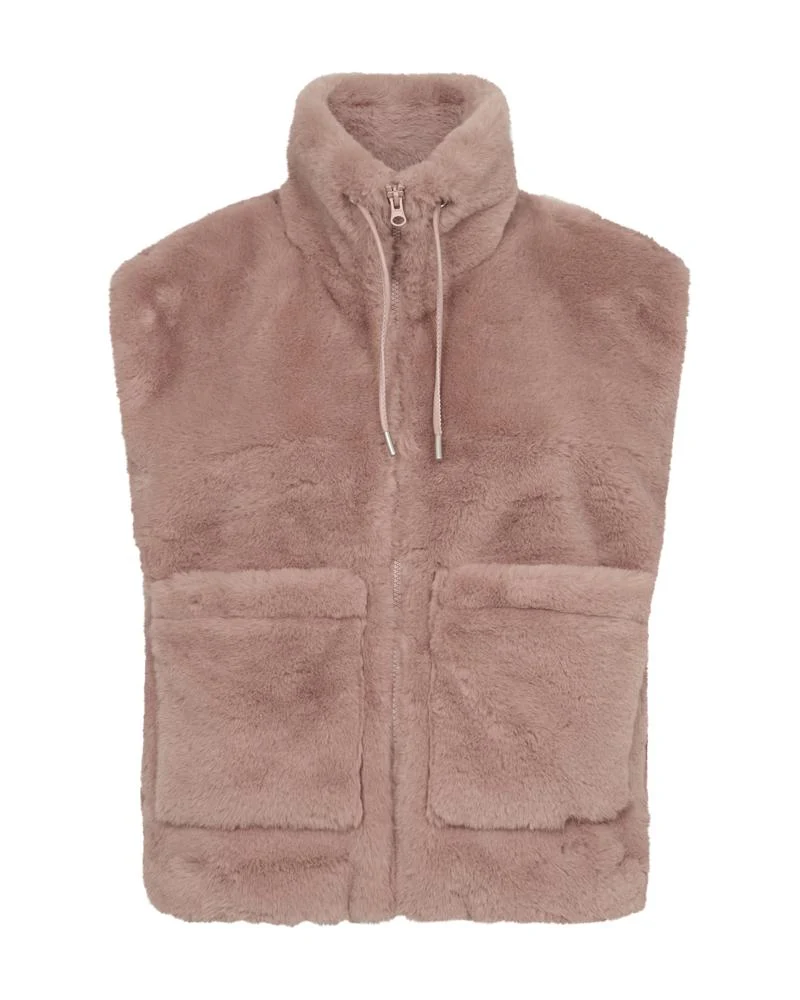FQfony-waistcoat pale mauve