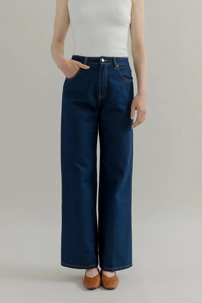 Pantaloni Jeans Donna Cotone Rigenerato Romina