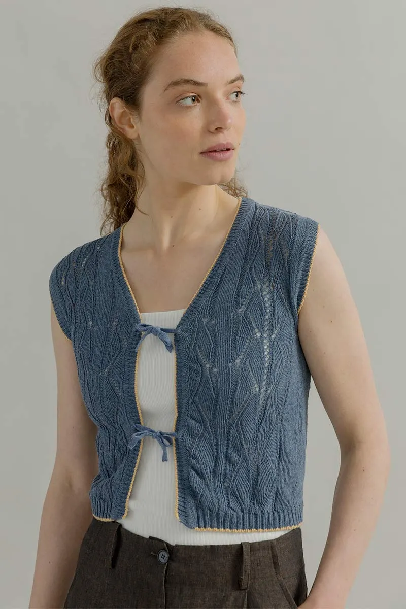 Gilet Cotone Zero Waste Vania