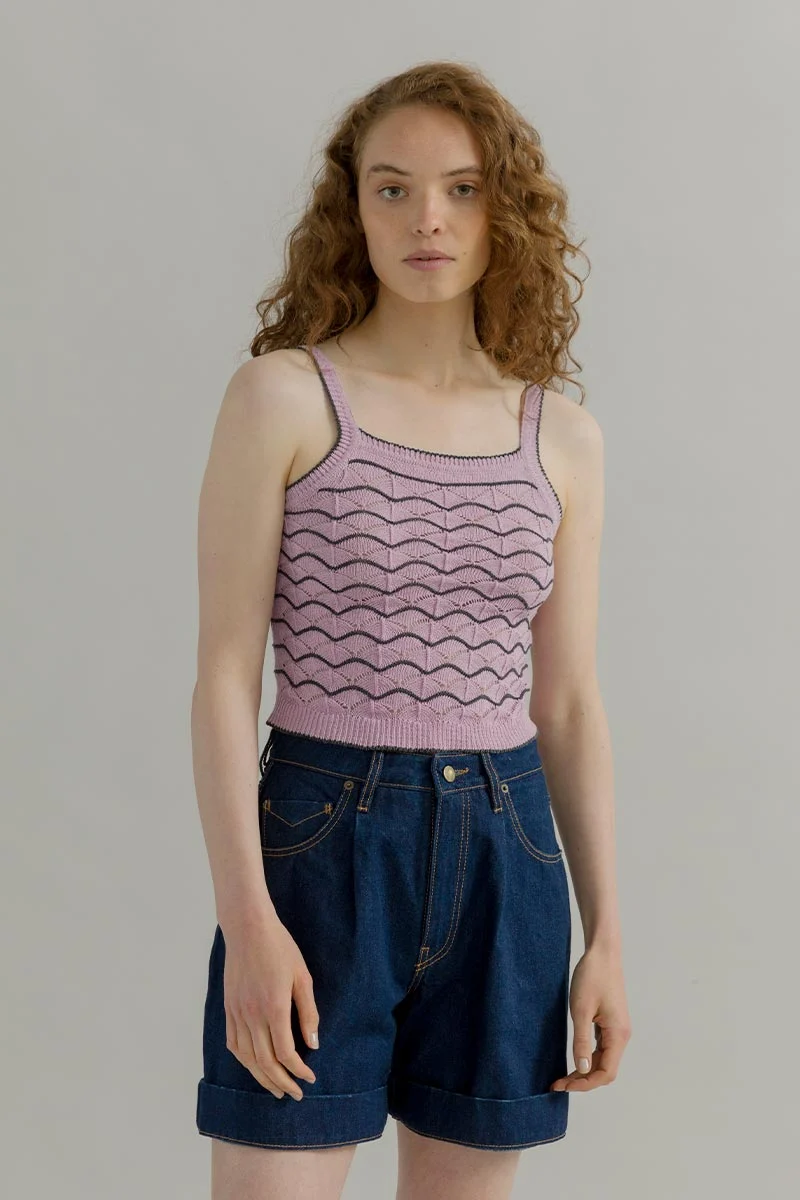 Top Cotone Zero Waste Perla