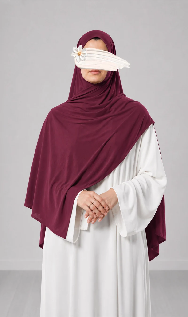 Premium Modal Cotton Scarf - Lilac Rosée