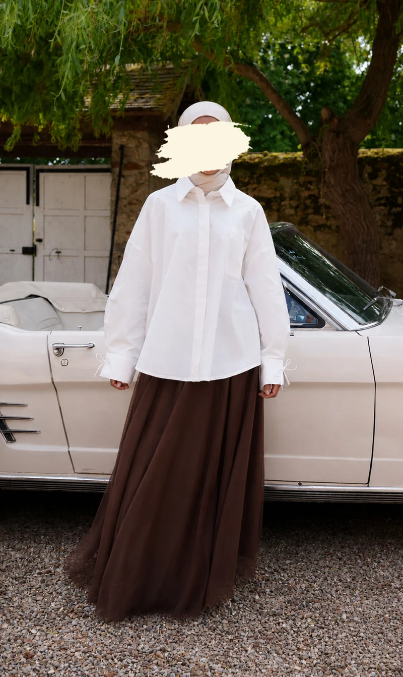 Collared blouse Cotton Niaha