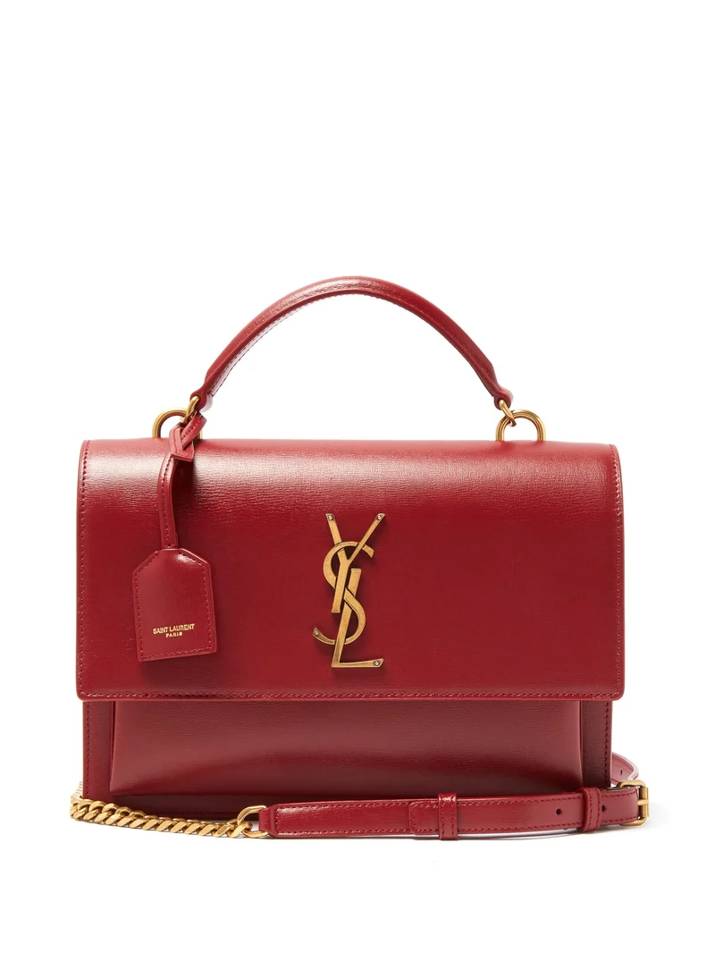 Sunset medium leather shoulder bag