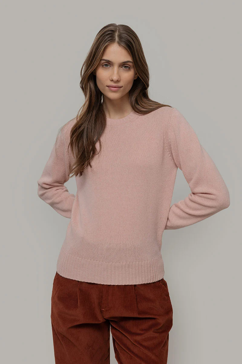 Maglia Girocollo Donna Lana Rigenerata Laura