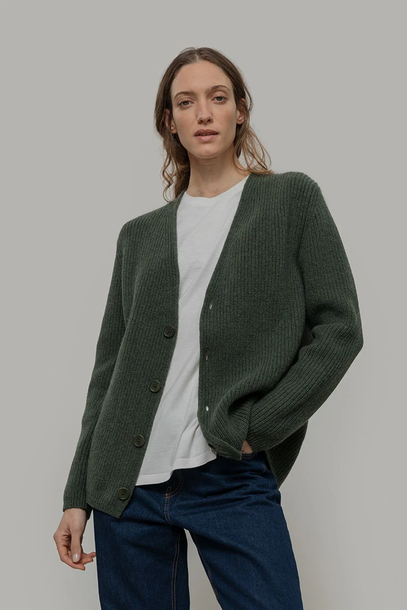 Cardigan Unisex Lana Rigenerata Cleto
