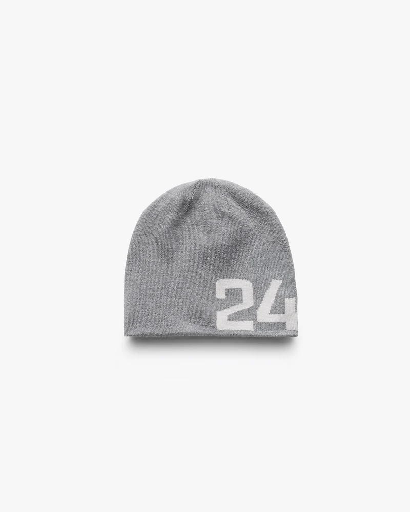 247 Numbers Beanie - Grey Marl