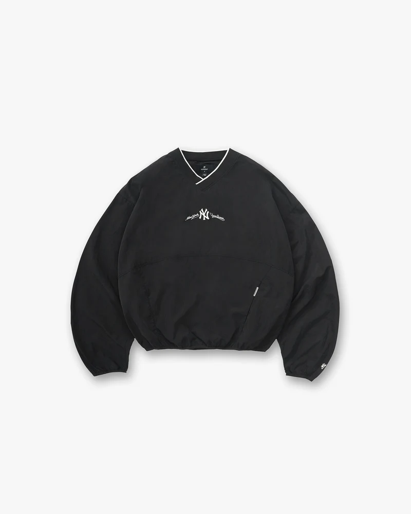 New York Yankees x Represent Nylon Pullover - Faded Black