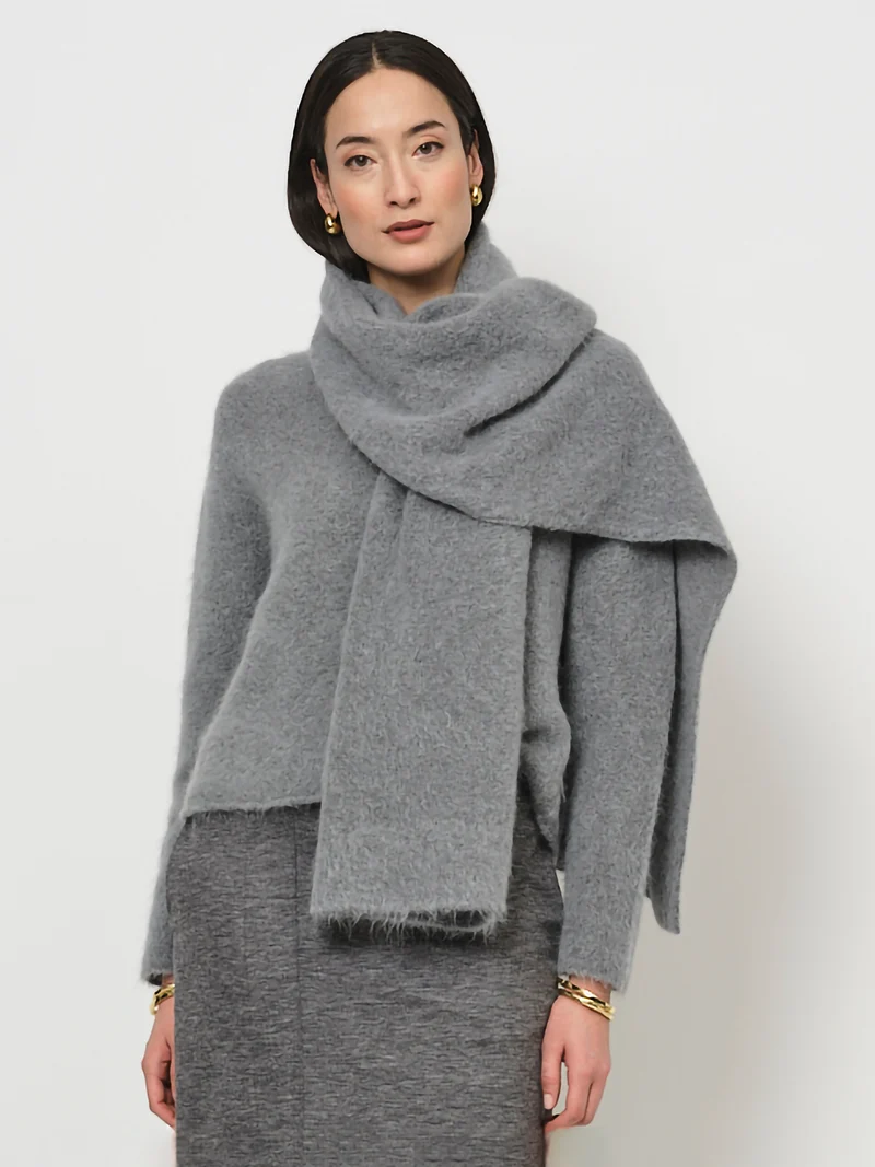 Soft Alpaca Scarf