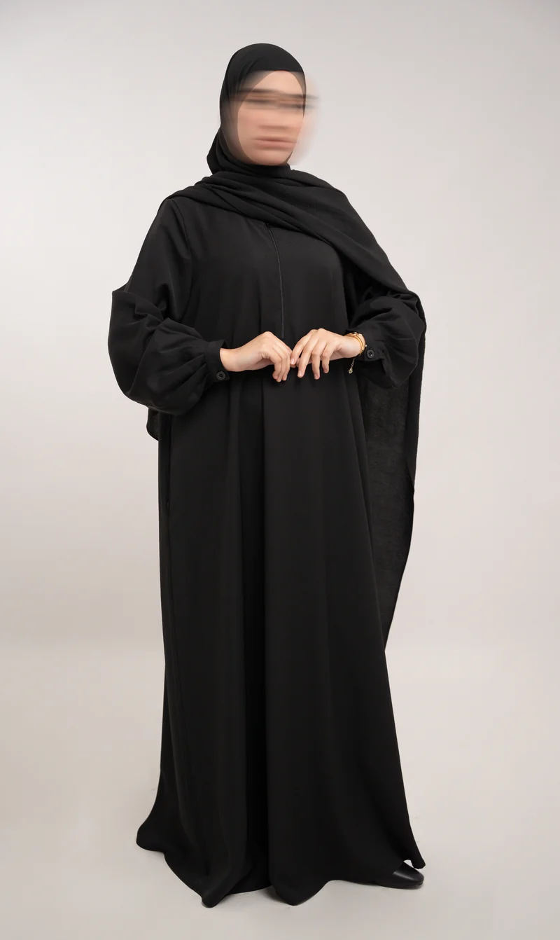 A-line Abaya TAYMA R - Black