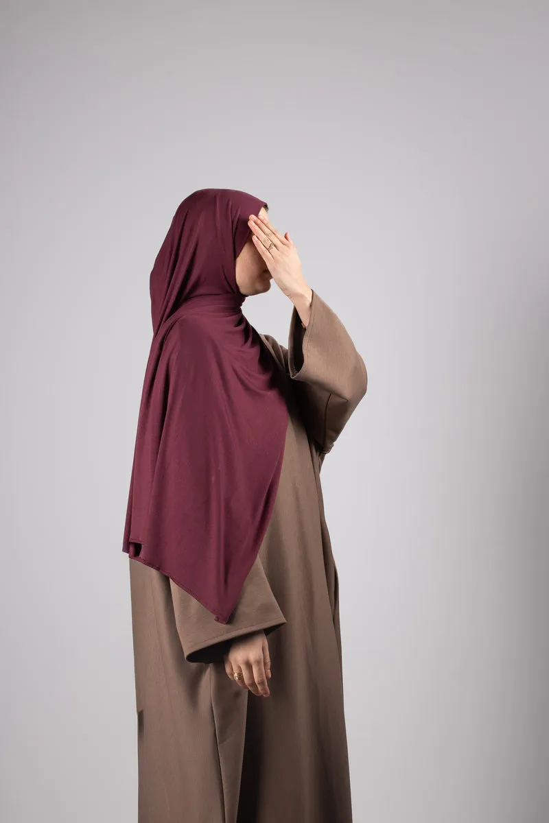 Soft Viscose Scarf 70*200 - FNRA - Blackberry