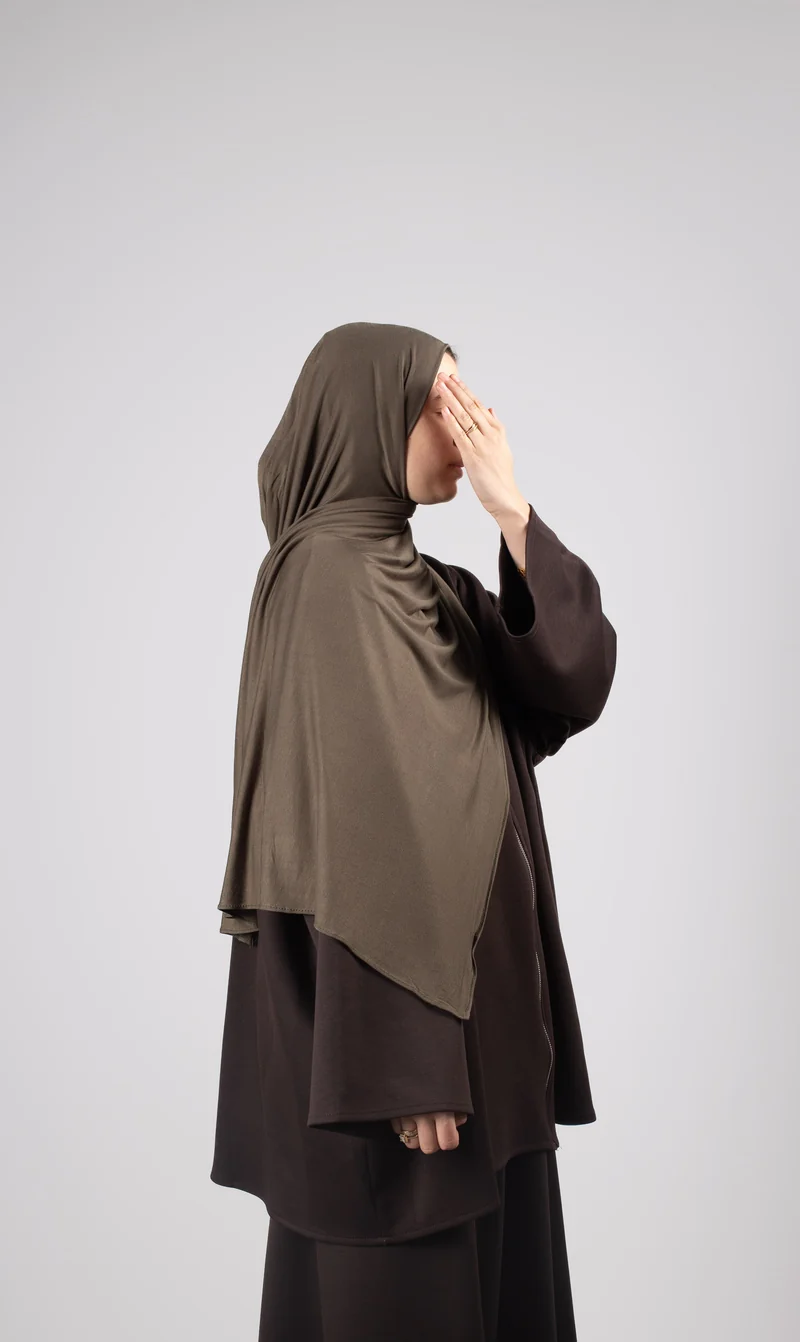 Soft Viscose Scarf 70*200 - FNRA - Deep Olive