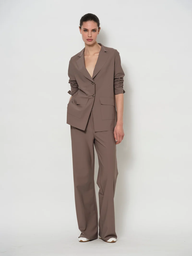 Bonded Jersey Blazer