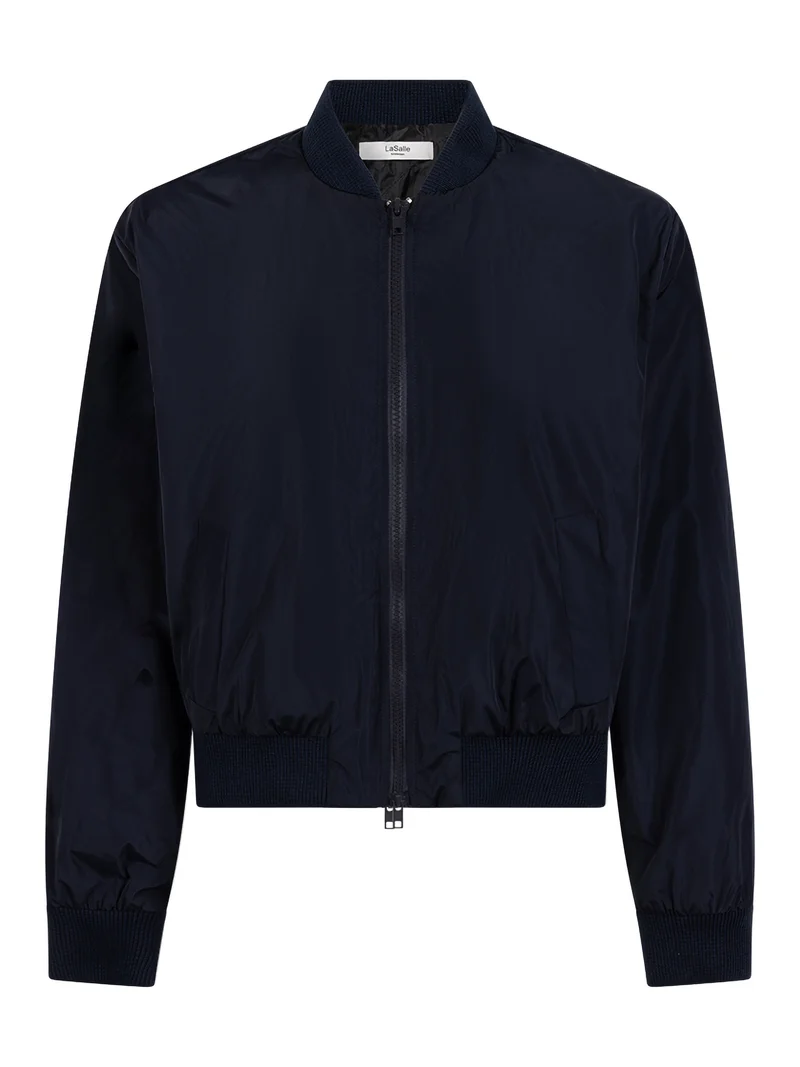 Cropped Bomber Jacket