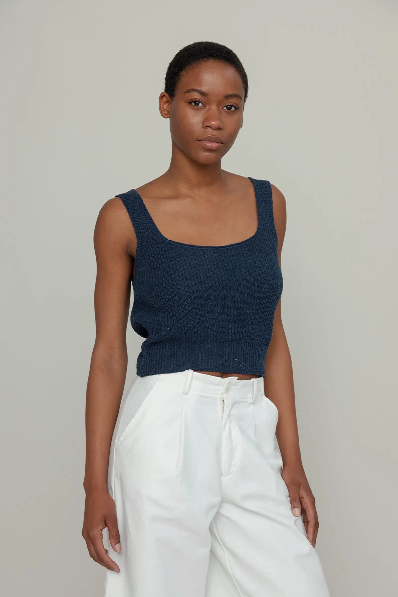 Canotta Donna Denim Rigenerato Allie
