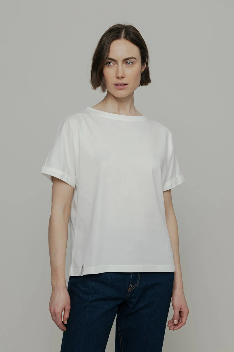 T-Shirt Donna Cotone Rigenerato Cris