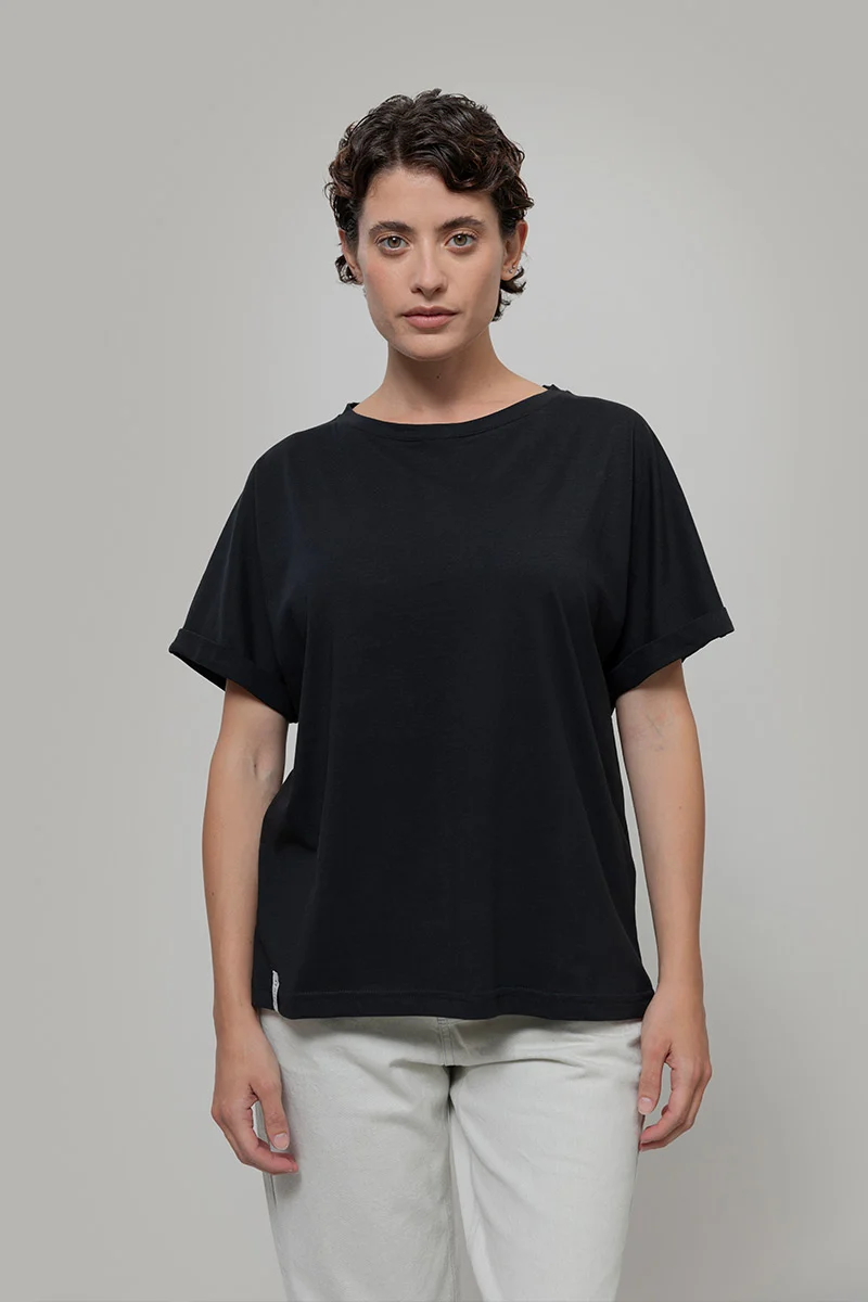 T-Shirt Donna Cotone Rigenerato Cris
