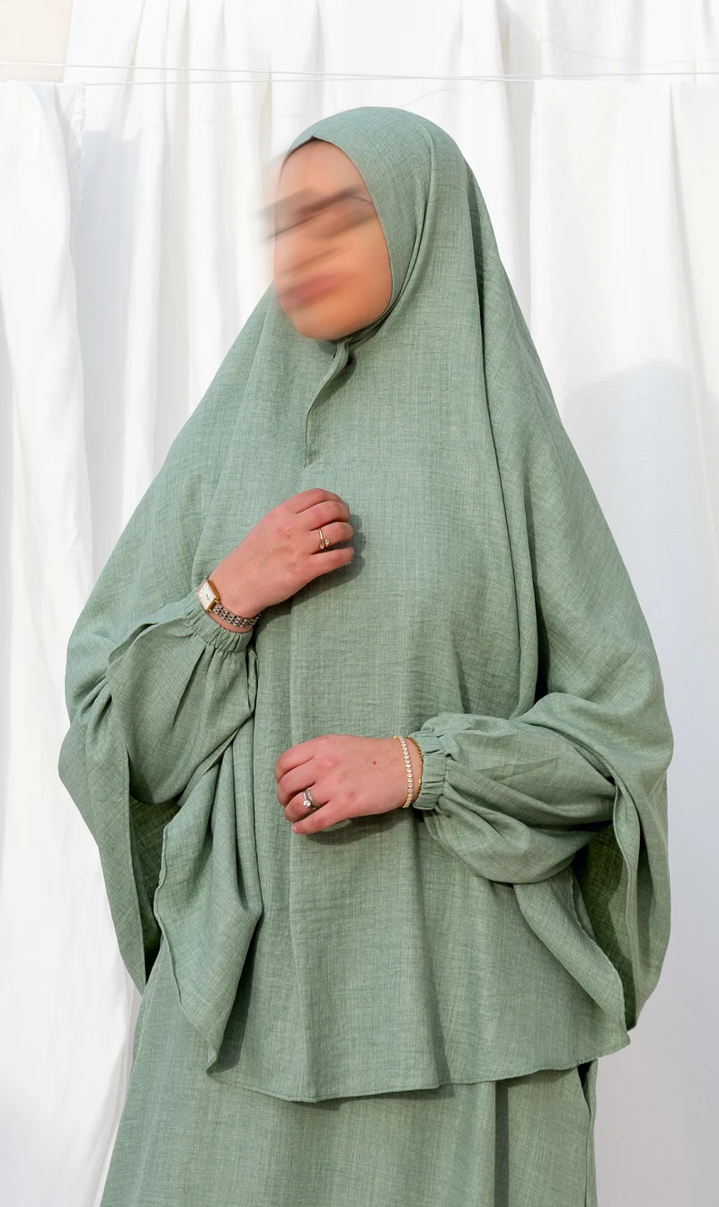 Hip Khimar 3baya - Pistachio
