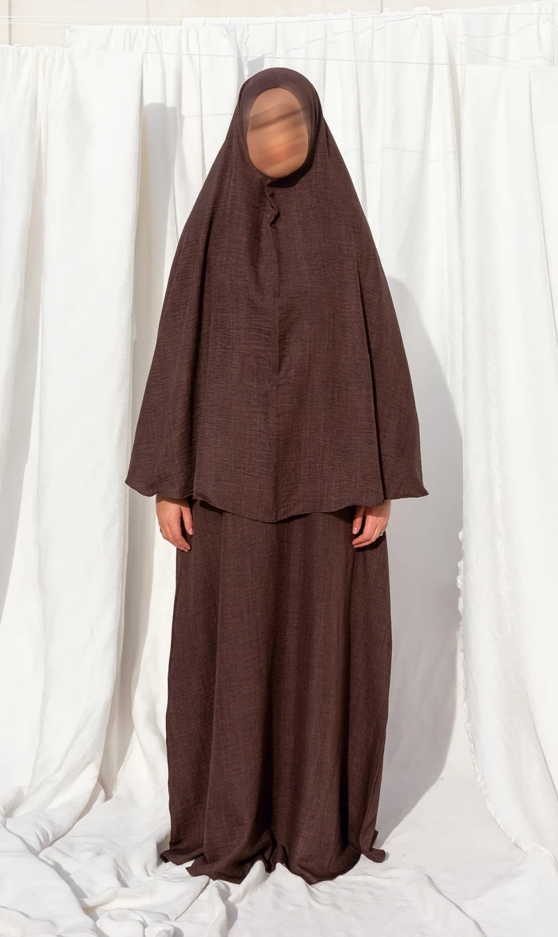 Hip Khimar 3baya - Walnut