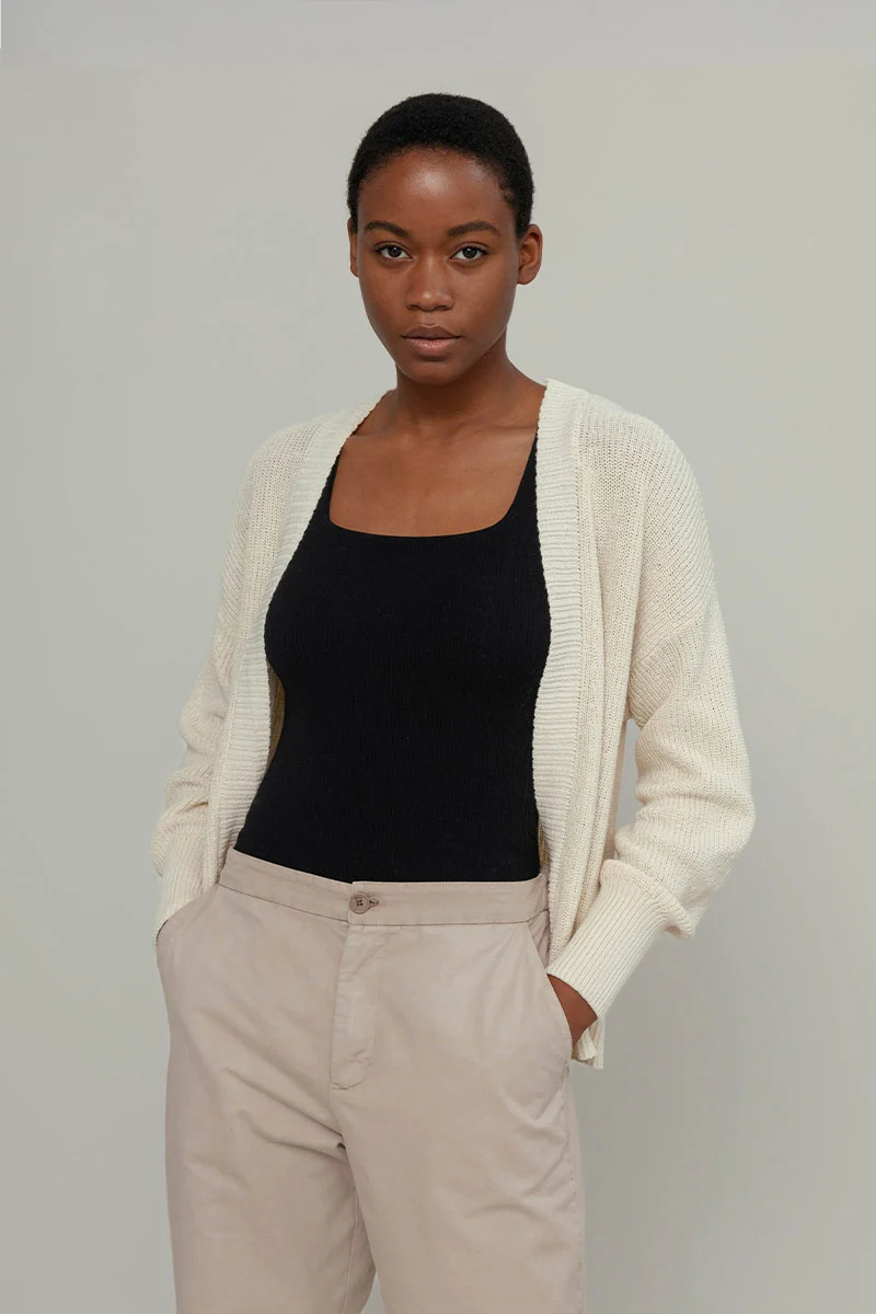 Cardigan Donna Cotone Rigenerato Irma