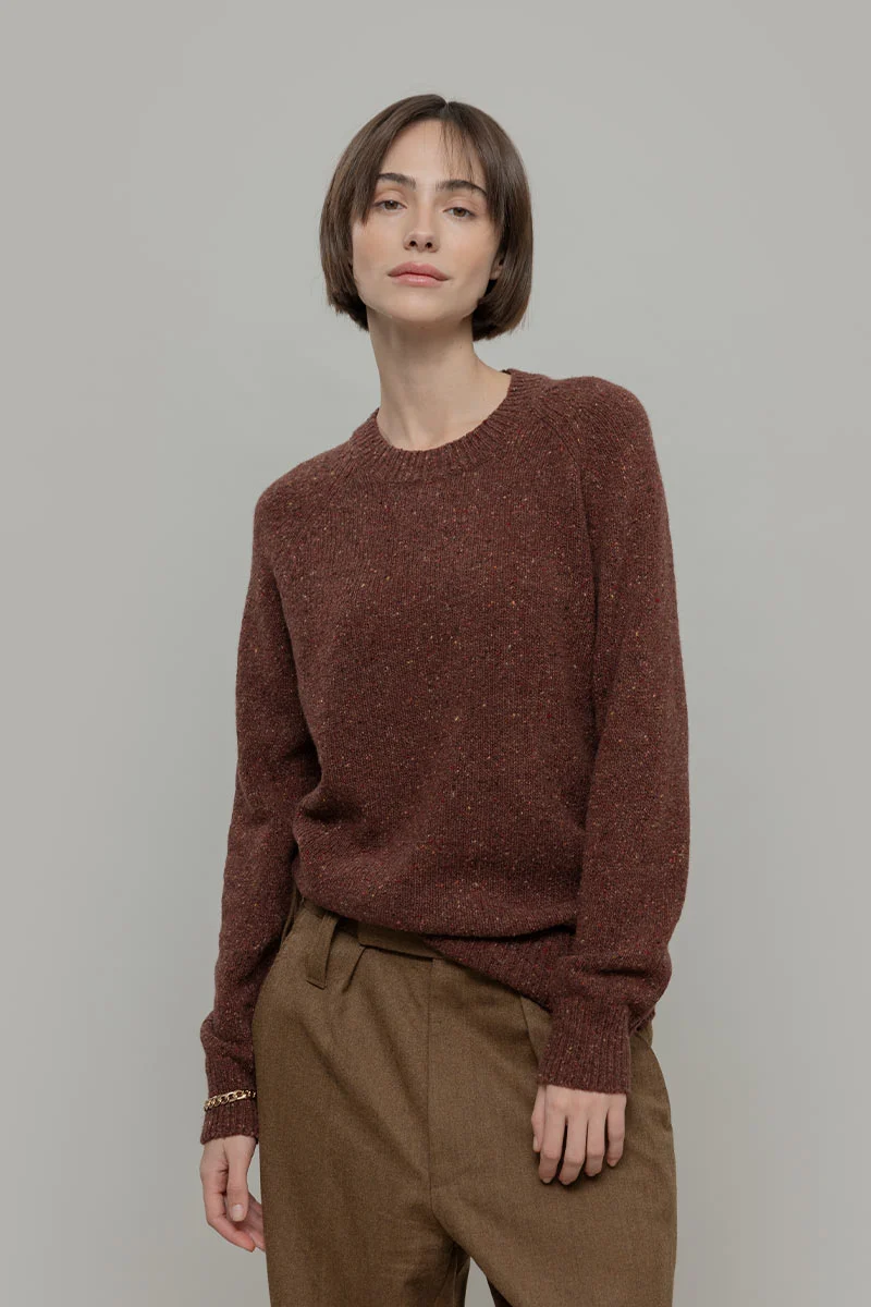 Maglia Girocollo Unisex Cashmere Rigenerato Alfredo