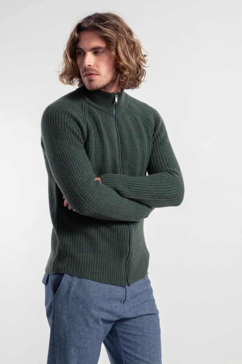 Cardigan Uomo Cashmere Rigenerato Ippolito