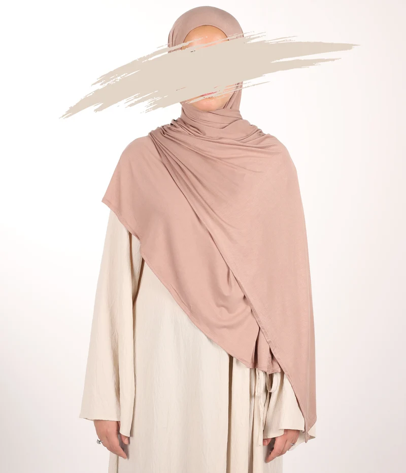 Soft Viscose Scarf 70*200 - FNRA - Desert Taupe