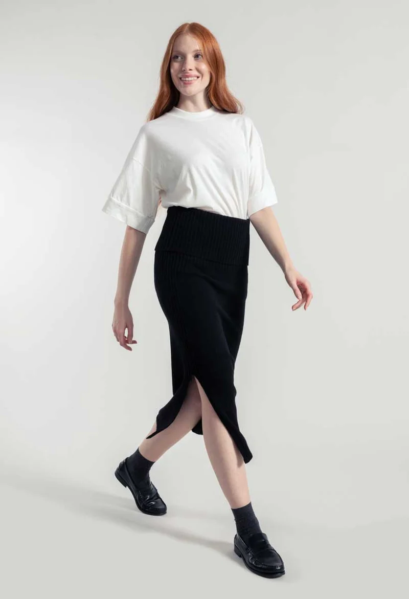 Gonna Cashmere Rigenerato Ginevra