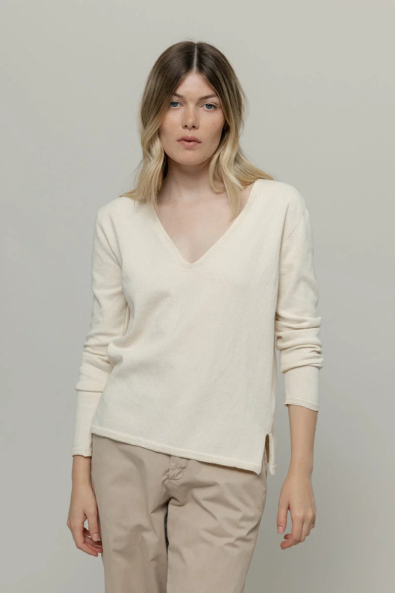 Maglia Donna Cotone Rigenerato Aura