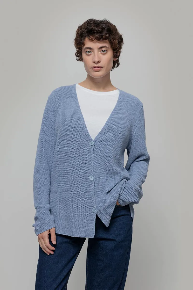 Cardigan Donna Cotone Rigenerato Aspasia