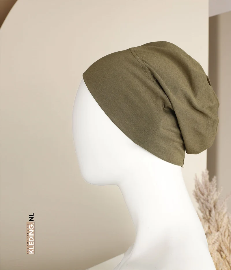 Closed Bonnet - Olive