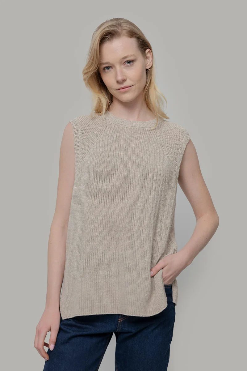 Gilet Donna Cotone Rigenerato Adelaide