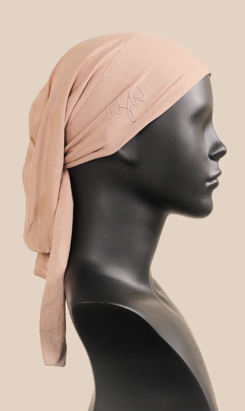 Premium Cotton Undercap - Light Taupe