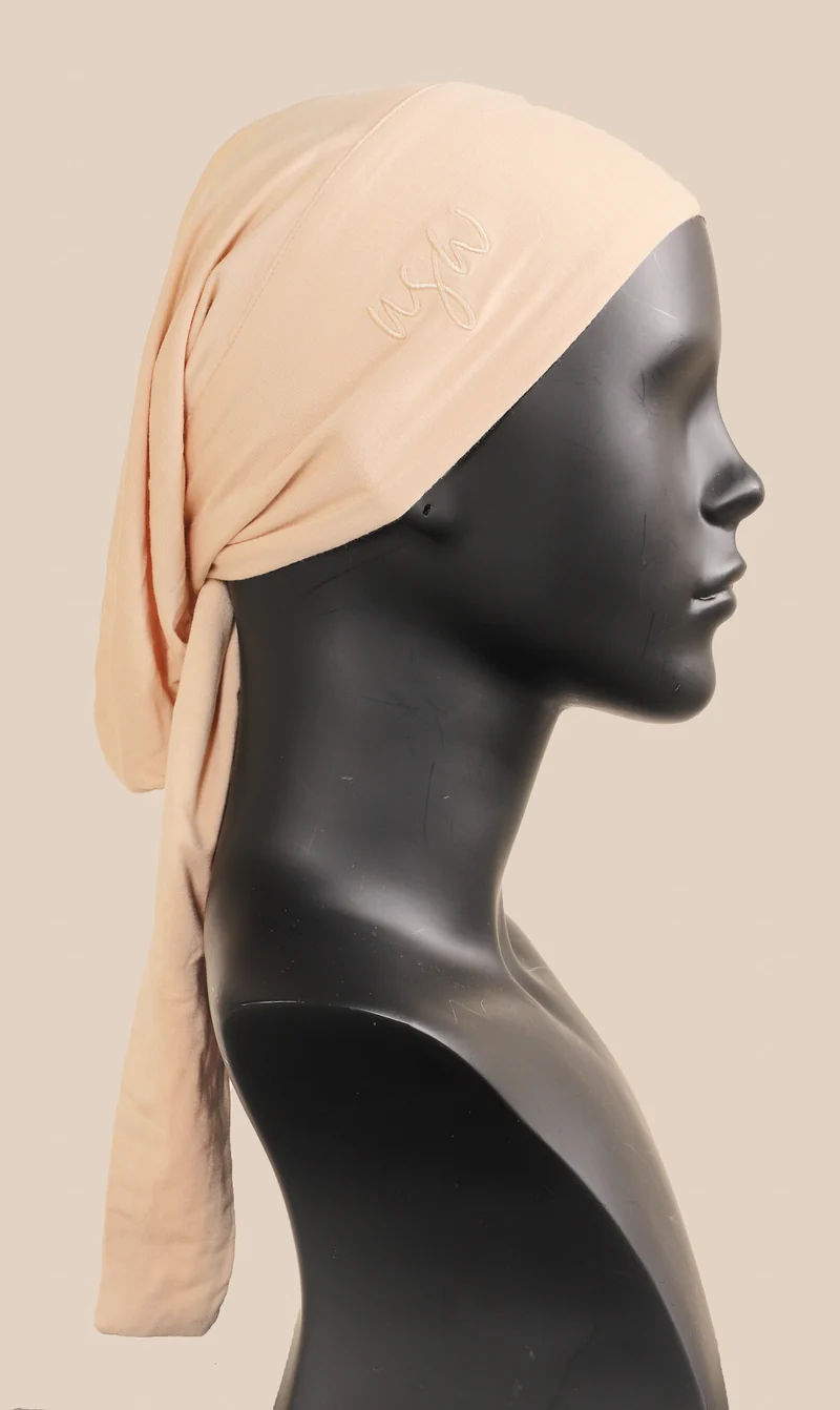 Premium Cotton Undercap - Beige