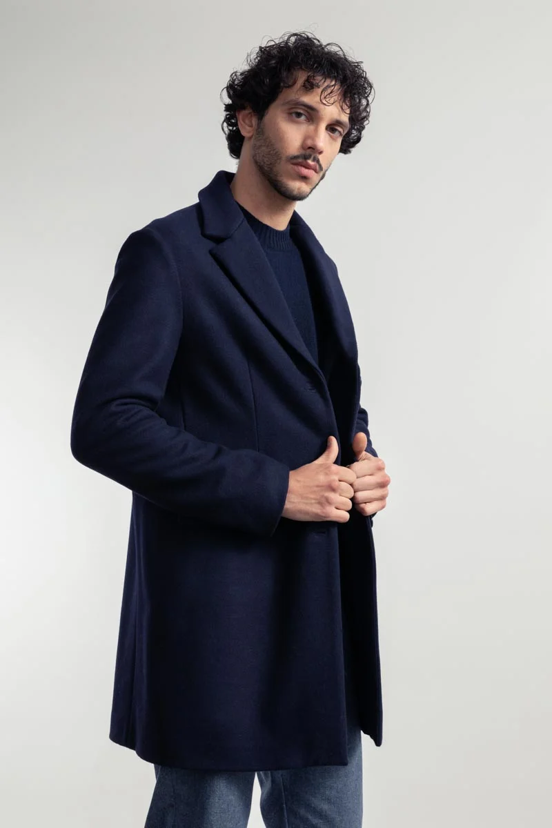 Cappotto Uomo Lana Rigenerata Gilberto