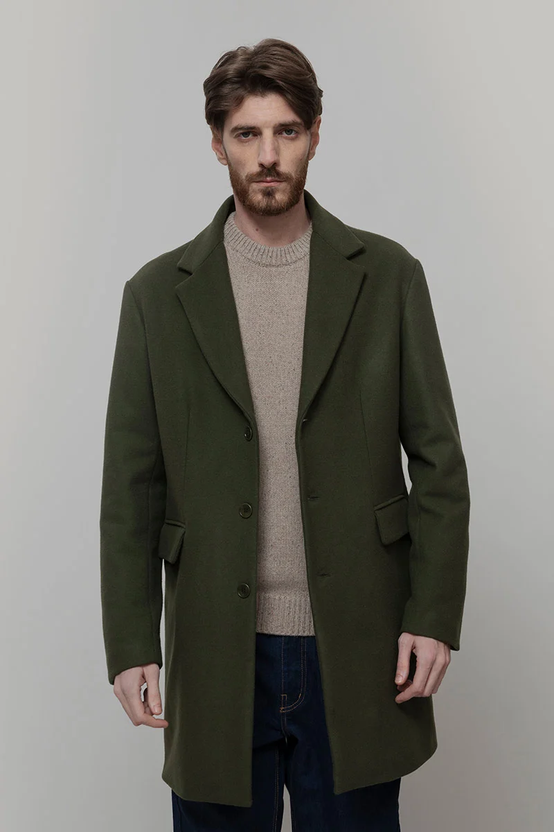 Cappotto Uomo Lana Rigenerata Gilberto