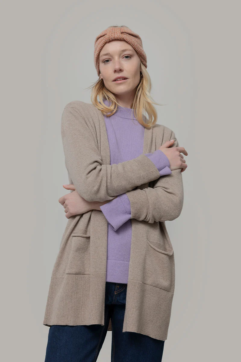 Cardigan Donna Light Cashmere Rigenerato Claudia