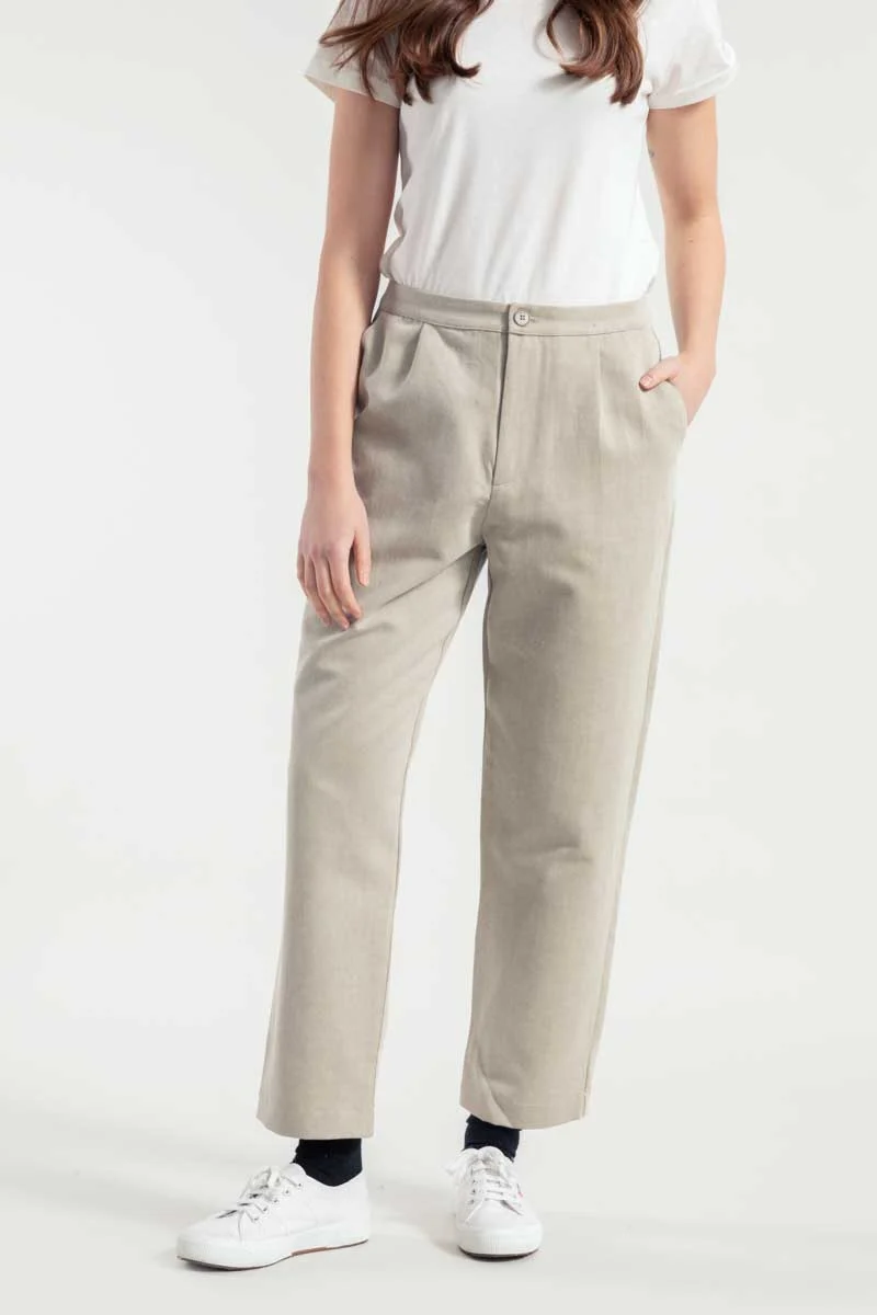 Pantaloni Donna Cotone Rigenerato Novilia