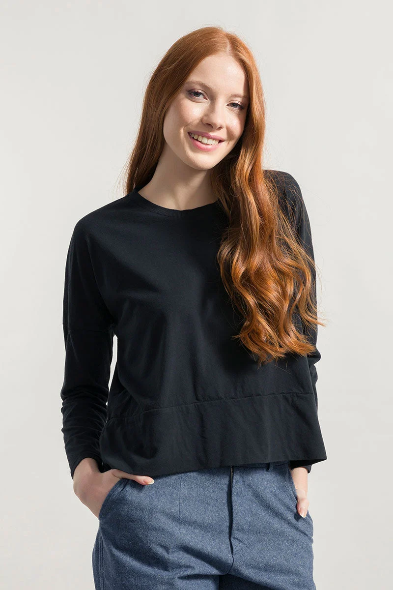 Maglia Maniche Lunghe Donna Cotone Rigenerato Zoe