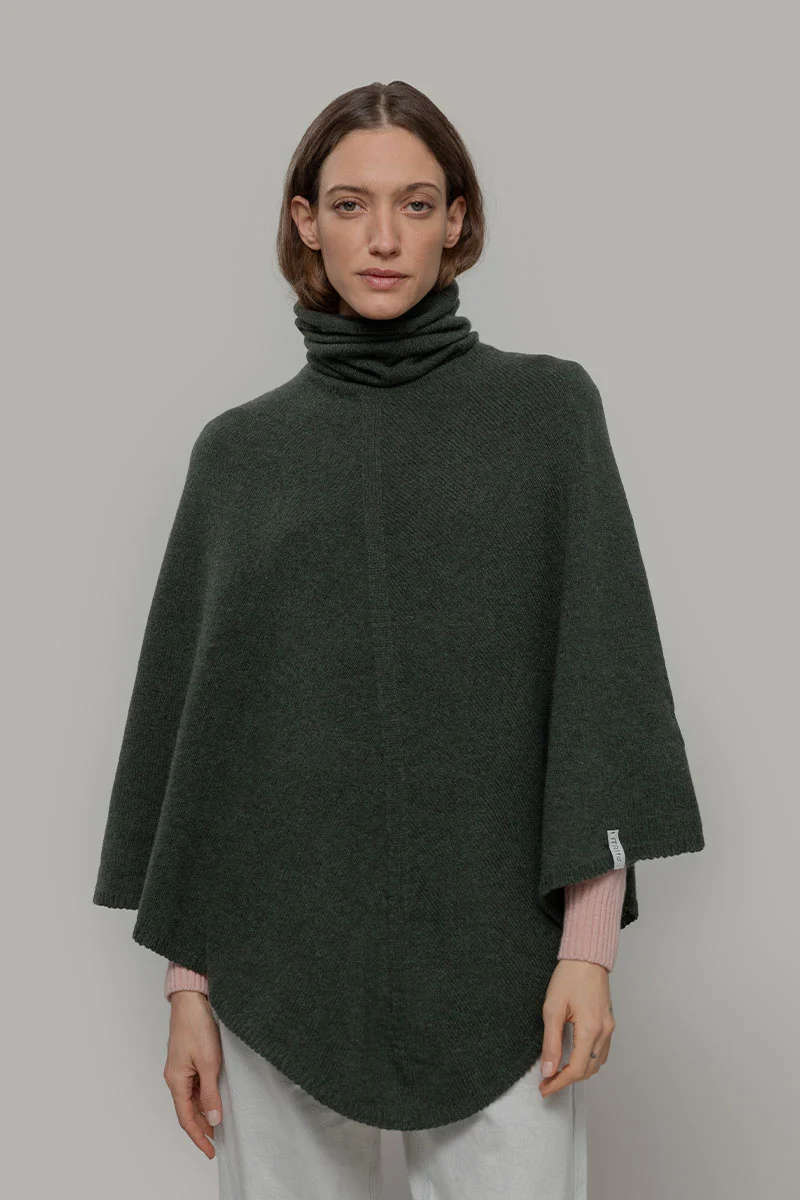 Poncho Donna Cashmere Rigenerato Elisabetta