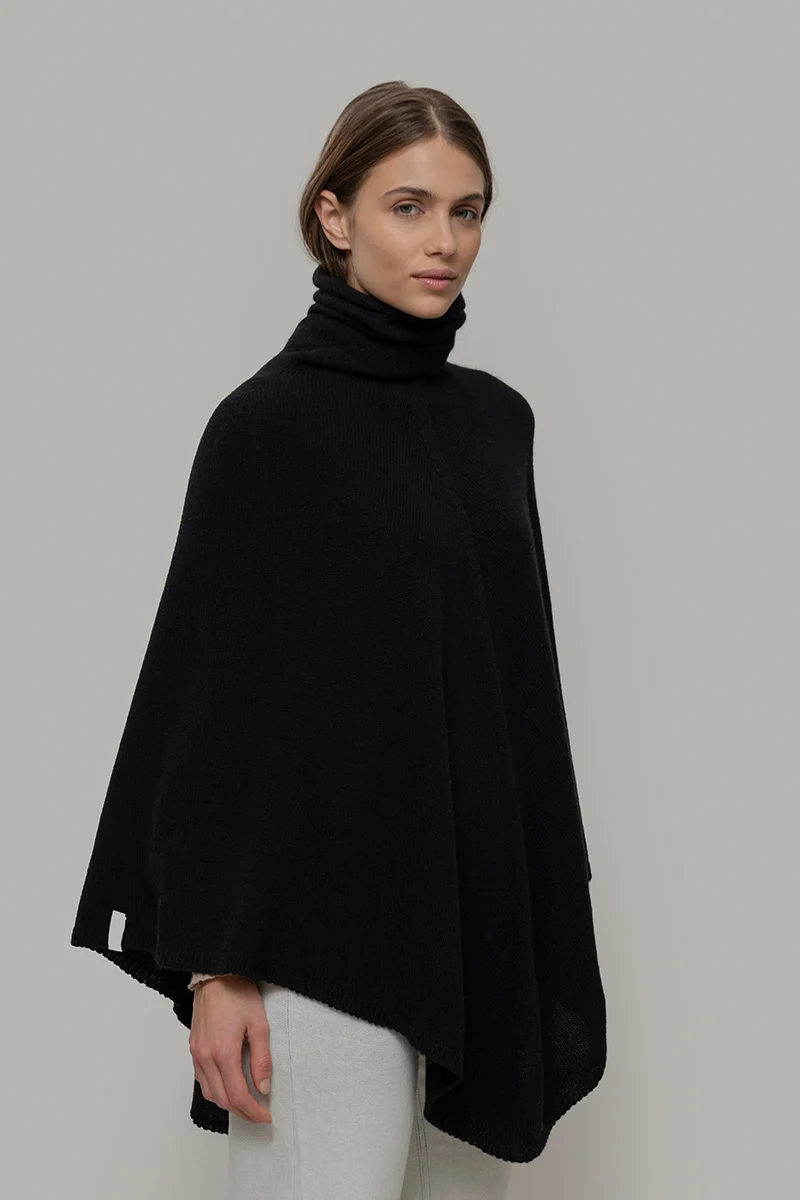 Poncho Donna Cashmere Rigenerato Elisabetta