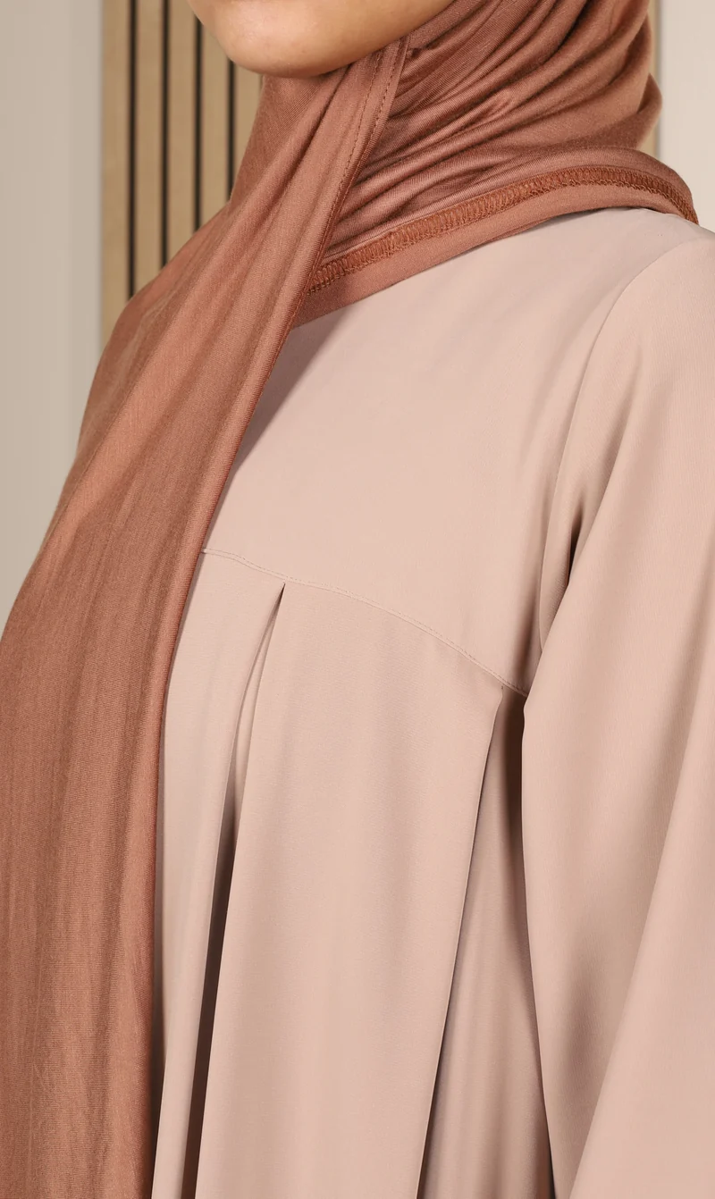 Viscose Instant Hijaab FNR - Tawny